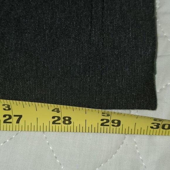 Chico's Dark Grey Dress Sz. 2 Short (16) Pants with Pockets - Picture 9 of 9